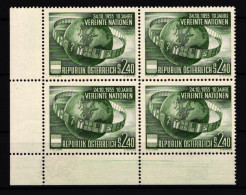 Österreich 1022 Postfrisch Viererblock #IH860 - Otros & Sin Clasificación