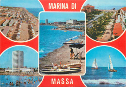 Postcard Italy Marina Di Massa Sailing Vessel - Massa