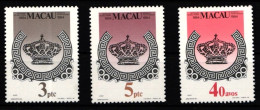 Macau 514-516 Postfrisch #IG667 - Otros & Sin Clasificación