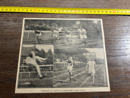 1930 GHI31 MATCH D'ATHLÉTISME NORD-ALSACE Stade Amédée-Prouvost, à Roubaix, - Sammlungen