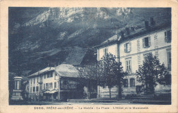 73-GRESY SUR ISERE-LA MAIRIE-LA PLACE-L HOTEL-N 6009-G/0023 - Gresy Sur Isere