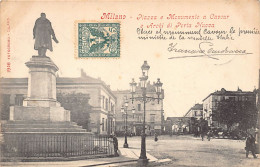 MILANO - Piazza E Monumento A Cavour E Archi Di Porta Nuova - Milano