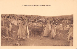 Algérie - KROUBS - Un Coin Du Marché Aux Bestiaux - Ed. E.P.A. 7 - Other & Unclassified