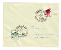 FDC Stuttgart, Reichsgartenschau 1939 Nach Sonneberg - Lettres & Documents