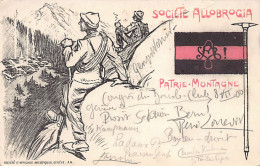 GENÈVE - Société Allobrogia - Patrie Montagne - Alpinisme - Ed. Société D'Affiches Artistiques  - Genève