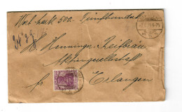 Wertbrief Berlin 1919 Nach Erlangen, Siegel - Briefe U. Dokumente