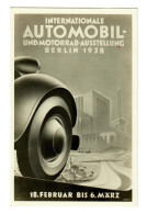 Internationale Automobil- Und Motorrad-Ausstellung, Berlin 1938, Sonderstempel - Briefe U. Dokumente