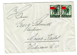 Brief Von Mainz, 1938, MeF - Lettres & Documents