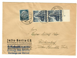 Brief Von Brieg/Breslau Nach Rückersdorf, 1941 - Covers & Documents