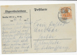 Postkarte Berlin, 11.1.1918 Aus Dem Abgeordentenhaus - Brieven En Documenten