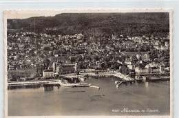 NEUCHÂTEL - Vue Aérienne - Ed. Perrochet 4087 - Neuchâtel