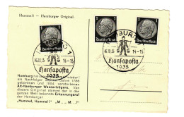 Hummel: Hamburg AK Von Der Hansaposta 1935, Wasserträger - Covers & Documents