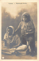 Tunisie - Mendiantes Arabes - Carte Bromure - Ed. Papier Gillemot  - Túnez