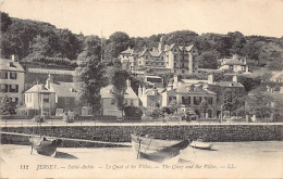 JERSEY - St. Aubin - The Quay And The Villas - Publ. LL Levy 112 - Sonstige & Ohne Zuordnung