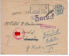 Brief Drucksache Liege Und Zurück, OKW Zensurstempel 1941 - Other & Unclassified