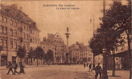 Poland - WARSZAWA - Plac Zamkowy - Nakl. DN 1 - Pologne