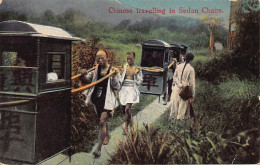 China - Chinese Travelling In Sedan Chairs - Publ. Kingshill  - China
