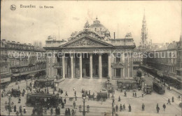 71611822 Bruxelles Bruessel La Bourse Tram Pferdekutsche Bruessel - Autres & Non Classés