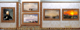 Armenia 2017 Howhannes Aivazpvsky Paintings S/s, Mint NH, Transport - Ships And Boats - Art - Paintings - Schiffe
