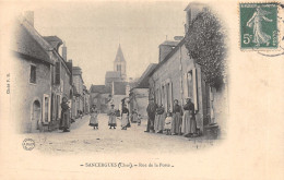 18-SANCERGUES-RUE DE LA POSTE-6011-N 6010-C/0027 - Sancergues