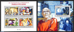 Burundi 2013 Pablo Picasso 2 S/s, Mint NH, Art - Modern Art (1850-present) - Pablo Picasso - Paintings - Autres & Non Classés