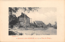 71-EPINAC LES MINES-PLACE DE DINAY-6011-N 6010-B/0287 - Autres & Non Classés