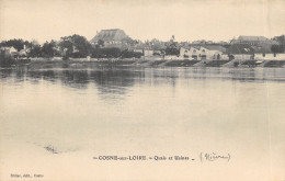 58-COSNE SUR LOIRE-QUAIS ET USINES-N 6010-B/0199 - Cosne Cours Sur Loire
