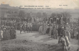 71-CLUNY-CORTEGE DU MILLENAIRE 1910-N 6010-B/0099 - Cluny