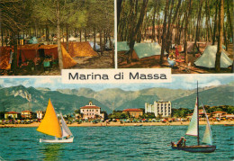 Postcard Italy Marina Di Massa Beach Sailing Vessel - Massa