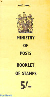 Rhodesia 1968 Definitives Booklet, Mint NH, Nature - Animals (others & Mixed) - Stamp Booklets - Unclassified