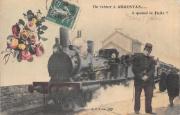 61-ARGENTAN-LOCOMOTIVE-N 6010-F/0229 - Argentan