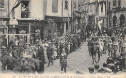 18-BOURGES-FETES DE L ARGENTIER JACQUES CŒUR-CORTEGE ROYAL-N 6010-F/0105 - Bourges