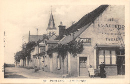 18-FUSSY-RUE DE L EGLISE-LE TABAC-N 6010-F/0059 - Altri & Non Classificati