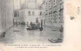 45-ORLEANS-CRUE DE LA LOIRE 1907-RUE STANISLAS JULIEN-BARQUES-N 6010-F/0035 - Orleans