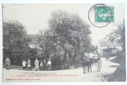 Cpa 1913 FLEURY Vallée D'Aillant Près De La Mare La Route D'Auxerre - MAY13 - Autres & Non Classés