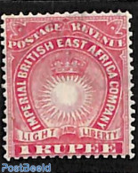 Kenia 1890 1r, Stamp Out Of Set, Unused (hinged) - Autres & Non Classés