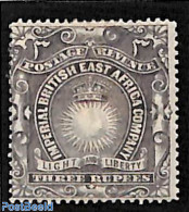 Kenia 1890 3r, Stamp Out Of Set, Unused (hinged) - Other & Unclassified