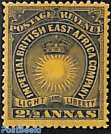 Kenia 1890 2.5a, Stamp Out Of Set, Unused (hinged) - Other & Unclassified