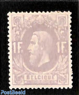 Belgium 1869 1Fr, King Leopold II, Unused (hinged) - Unused Stamps