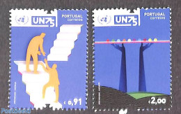 Portugal 2020 75 Years United Nations 2v, Mint NH, History - United Nations - Ongebruikt