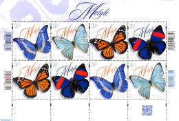 Poland 2020 Butterflies M/s, Mint NH, Nature - Butterflies - Unused Stamps