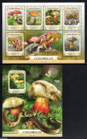 Guinea Bissau 2016 Mushrooms 2 S/s, Mint NH, Nature - Mushrooms - Champignons