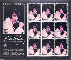 Gambia 2002 Elvis Presley M/s, Mint NH, Performance Art - Elvis Presley - Music - Elvis Presley