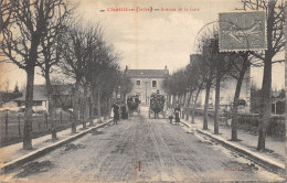 36-CHATILLON-AVENUE DE LA GARE-ATTELAGE-N 6010-H/0217 - Autres & Non Classés