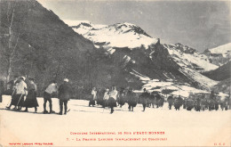 31-LES EAUX BONNES-CONCOURS INTERNATIONAL DE SKIS-N 6010-H/0069 - Sonstige & Ohne Zuordnung