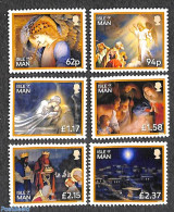 Isle Of Man 2020 Christmas 6v, Mint NH, Religion - Christmas - Noël