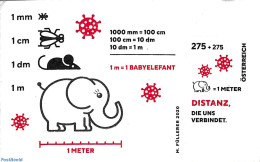 Austria 2020 Covid 19 S/s (on Toilet Tissue Paper), Mint NH, Health - Various - Health - Other Material Than Paper - C.. - Ongebruikt