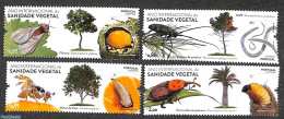 Portugal 2020 Int. Year Of Plant Health 4v, Mint NH, Nature - Flowers & Plants - Insects - Trees & Forests - Unused Stamps