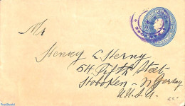 Costa Rica 1903 Envelope 10c, Used Postal Stationary - Costa Rica