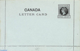 Canada 1893 Letter Card 1c, Unused Postal Stationary - Covers & Documents